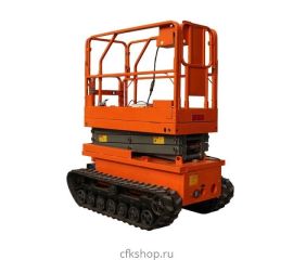 Подъемники ножничные передвижные на гусеничном ходу аккумуляторные