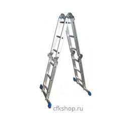 Лестницы 4-секционные алюминиевые 150A