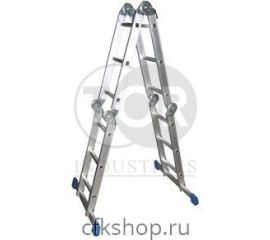Лестницы 4-секционные алюминиевые TRL4