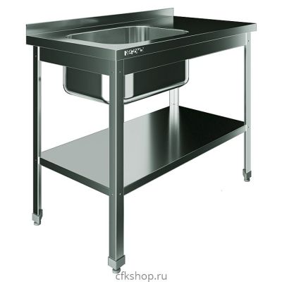 Ванна моечная Restoinox ВМЦР/1-11/7-БЛП-ЭН