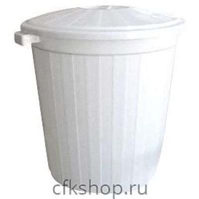 Бак мусорный ПЛАСТХОЗ с крышкой 35 л
