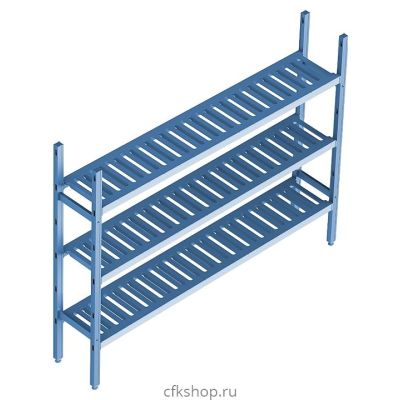 Стеллаж модульный базовый POLAIR LOAD.ME POLY 21AL.3PP40.08B