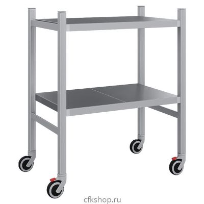 Стеллаж-тележка мобильный POLAIR LOAD.ME.MOBILE INOX МI11.2.50.09 500х1100х900 мм