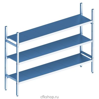 Стеллаж модульный базовый POLAIR LOAD.ME INOX 16AL.3IN40.09B