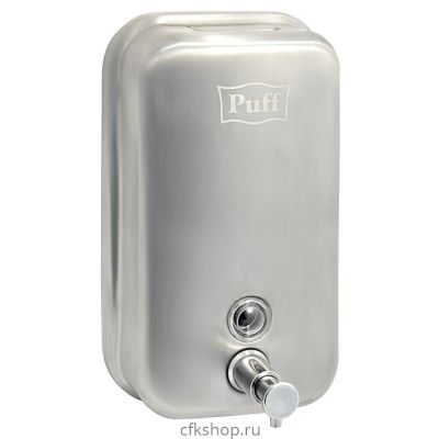 Дозатор жидкого мыла Puff 8615m антивандальный матовый, 1 л