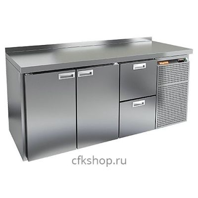 Стол холодильный HICOLD BN 112 BR2 TN с бортом