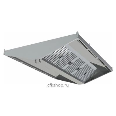 Зонт приточно-вытяжной Restoinox ЗПВЦУП-12/14 с подсветкой