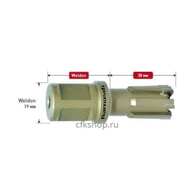 Корончатое сверло RAIL-LINE 32*30 арт. 20.1306-032