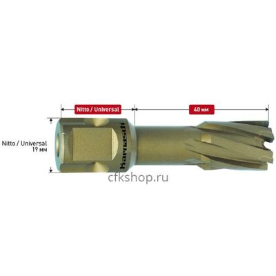 Корончатое сверло HARD-LINE 39*40 арт. 20.1315N-039