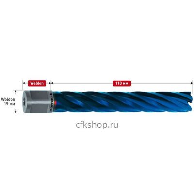 Корончатое сверло BLUE-LINE 21*110 арт. 20.1280-021