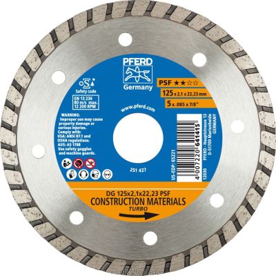 Алмазный отрезной круг PFERD DG 115 PSF