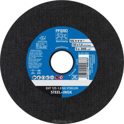 Круг отрезной PFERD SG STEELOX ★★★☆ 807729