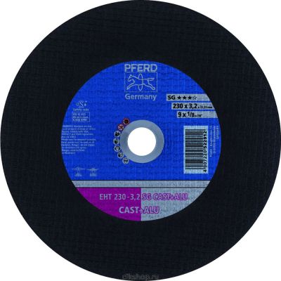 Круг отрезной PFERD SG CAST + ALU ★★★☆ 522929