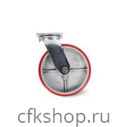Колесо большегрузное поворотное SCp 63 150 мм полиуретановое (N)