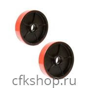 Колесо полиуретановое 180х50 мм без подшипника для тележек гидравлических BF/DF-III/RHP/AC/DF/CW2