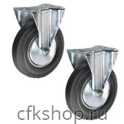 Колесо неповоротное резина FC 80 200 мм (F)