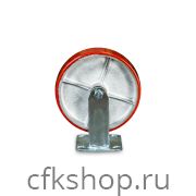 Колесо большегрузное неповоротное FCp 80 200 мм полиуретановое (N)