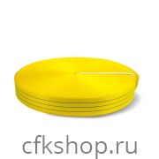 Лента текстильная TOR 6:1 75 мм 10500 кг (желтый) (Q)