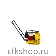 Виброплита TOR C-80T(R) 77 кг, 13,5кН (Honda) бак, коврик, колесный комплект