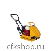 Виброплита TOR T-90 95 кг, 20кН Honda бак, коврик, колесный комплект