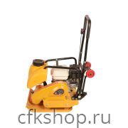 Виброплита TOR C-60(E) 60 кг, 11кН (Honda) бак, колесный комплект