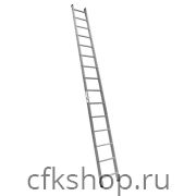 Лестница приставная алюминиевая 1*17