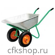 Тачка строительная 100 л 250 кг 422ZP двухколесная с пневмоколесом