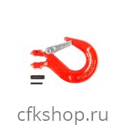 Крюк с вилочным креплением и защелкой TOR г/п 2,0 тн (D)