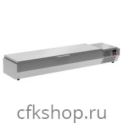 Витрина тепловая Carboma A40 SH 1,0 0430 (3 GN 1/3) с крышкой