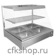 Витрина тепловая КОБОР CR1-80H серебряная