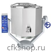 Котел пищеварочный Abat КПЭМ-160-ОМР-ВК со сливным краном