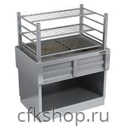 Гриль на углях Вулкан Робата ETV02 «Саппоро»