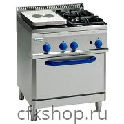 Плита газовая Tecnoinox PFP70GG7