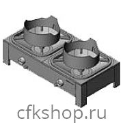 Плита газовая Вулкан KSB02 8071 WOK