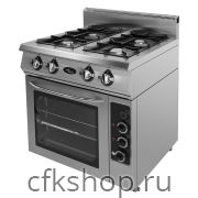 Плита газовая Grill Master Ф4ПДГ/800(э)