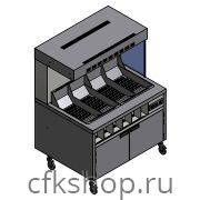 Станция хранения и фасовки картофеля фри Follett L1200
