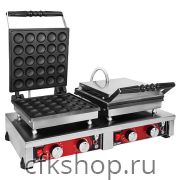 Вафельница электрическая Yukon MWB-02 двойная с крышкой