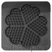 Пластина для вафель в форме цветка Kocateq Plate FB (220x220 мм)