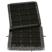 Форма для тарталетницы Kocateq DHTartmatic Plate 27 (прямоугольные, верхний 98х65 мм, нижний 98х65 мм, 12 шт.)