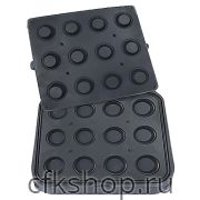 Форма для тарталетницы Kocateq DHTartmatic Plate 46 (315х365)