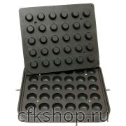 Форма для тарталетницы Kocateq DHTartmatic Plate 38 (круглые, верхний Ø 45 мм, нижний Ø 32 мм, 30 шт.)