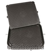 Форма для тарталетницы Kocateq DHTartmatic Plate 19 (1 вафля, 315х365)