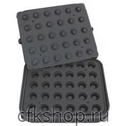 Форма для тарталетницы Kocateq DHTartmatic Plate 50 (круглые, Ø 20 мм, 30 шт.)