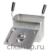 Корзина Abat GN 1/3-200 для ЭВК, с крышкой, нерж.