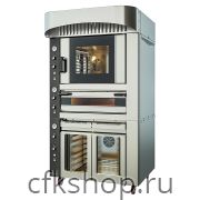 Комбинированный модуль из конвектомата, статической печи, расстоечного шкафа Kocateq FR Combi M