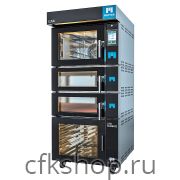 Печь комбинированная с расстоечным шкафом и вытяжным зонтом Memak LUNA COMBINE-2-F