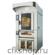 Комбинированный модуль из ротационной печи, статической печи, расстоечного шкафа Kocateq FR Combi LCD