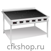 Плита индукционная INDOKOR IN3500-6PRO линия 900 на подставке