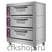 Печь подовая Hualian YXD-60C с функцией пароувлажнения (лист 600х400 мм)