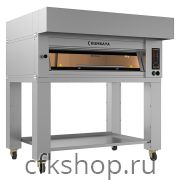 Печь подовая модульная Kumkaya EF 12080-1 с подставкой и вытяжкой